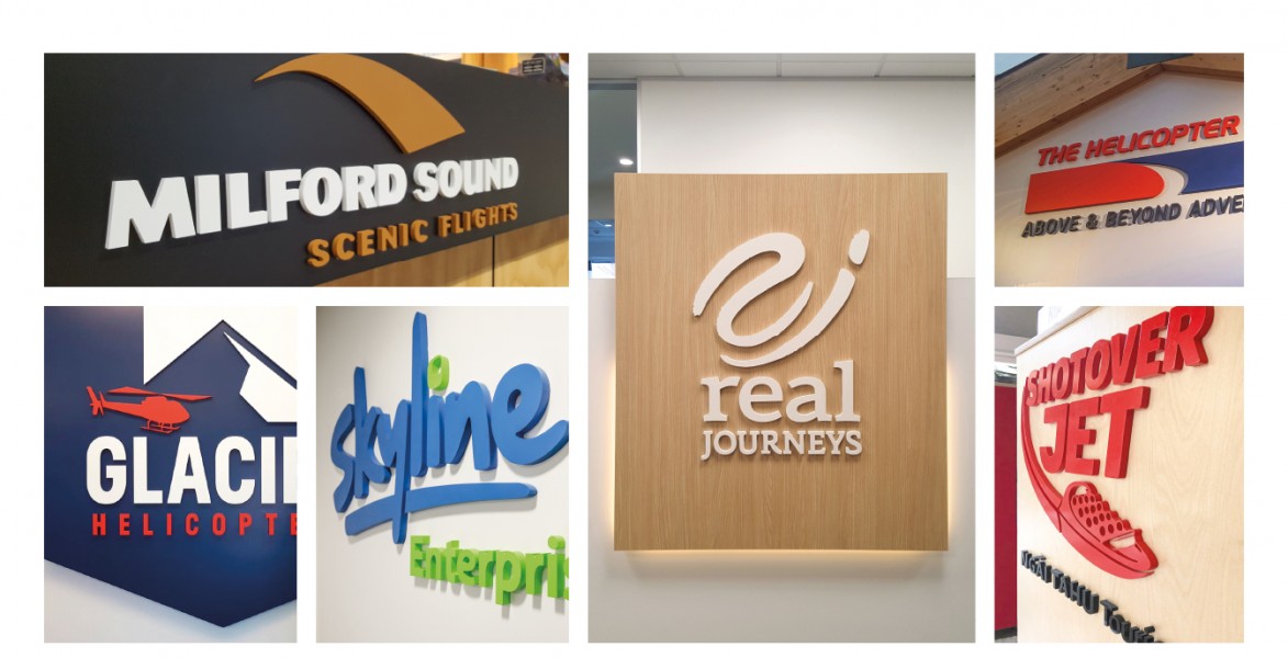 3D Signs: Signage of Multiple Sizes and a Variety of Finishes