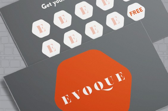 Evoque Café Identity Logo Design Thumb