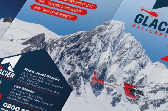 Glacier Helicopters Rebrand Logo Identity Design Thumb